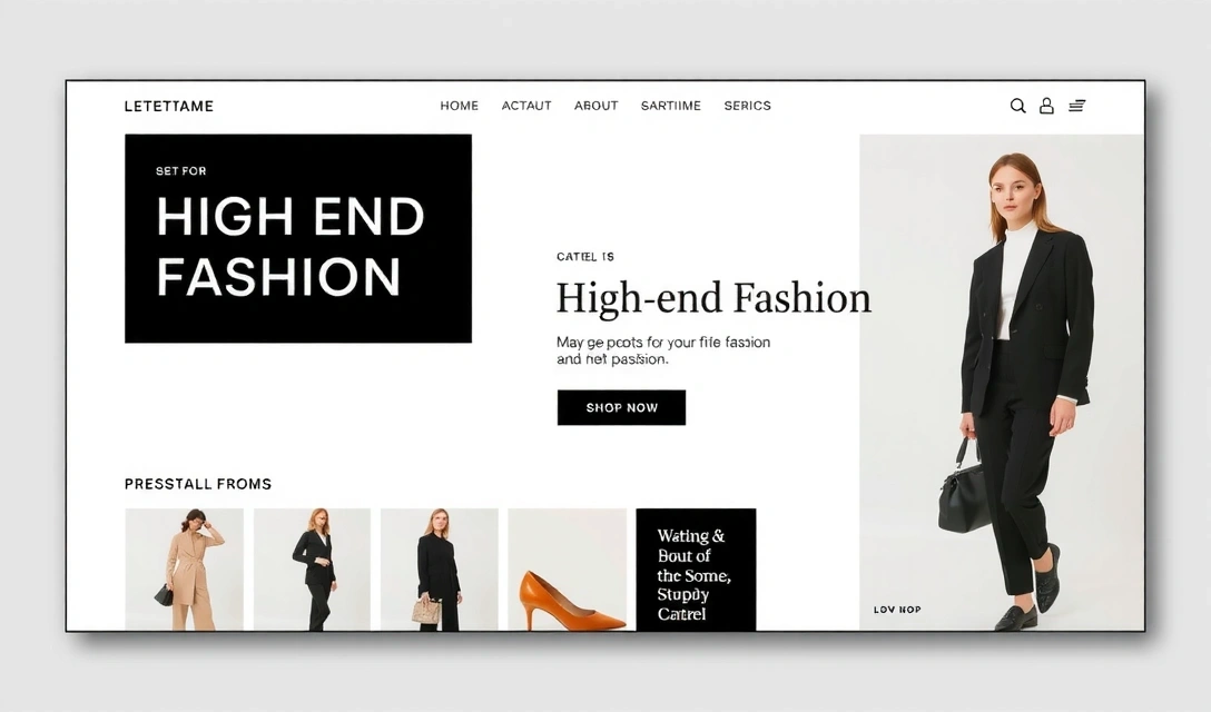 Proiect web pentru un magazin online de fashion